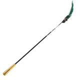 elvesmall  180cm Stretchable Simulation Feather Interactive Cat Toys Replaceable Feather Cat Stick Toys KittenTeaser Wand Toys Cat Supplies