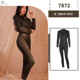 elvesmall  Plus Size Sexy Leopard Jumpsuit Women Wet Look Catsuit Erotic Allure Zipper Open Crotch Porn Bodysuit Mistress Sex Costumes