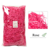 elvesmall DIY Colorful Shredded Crinkle Paper Raffia Candy Boxes Wedding Marriage Home Decoration Party Gift Packaging Filling Material