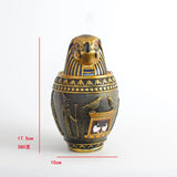 elvesmall 1Pc Pet Urn Canopic Cat Memorial Funeral Supplies Cat Dog Cremation Urn for Ashes Pet Memorial Coffin Box Home Decoration Pet