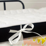 elvesmall Cartoon Upper Bunk Lower Bunk Mosquito Net Double Layer Student Dormitory Mosquito Net Thickened Dust-proof Blackout Bed Curtain