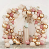elvesmall Pink Gold Balloon Garland Arch Kit Wedding Birthday Party Decoration Adult Kids Baby Shower Decor Ballon Wedding Supplies