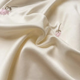 elvesmall  Silky Bedding for Home Luxury Bedsheets Set with Pillow Case Lace Style Bedclothes постельное белье Skin-friendly Bed Linen Sets