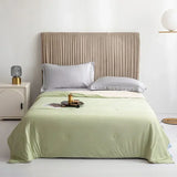 elvesmall  Cooling Blanket for Bed Silky Air Condition Comforter Lightweight Cooled Summer Quilt with Double Side Cold & Cooling Fabric