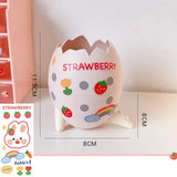 elvesmall Kawaii Pen Holder Desk Organizer Large Capacity Pencil Storage Box Cartoon School Office Stationery Supplies Pens Brush Stand