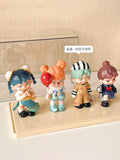 elvesmall  Blind Box Storage Display Stand Acrylic Transparent Lego Hand-made Decoration Display Cabinet for POPMart Dust-proof Display Box