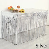 elvesmall New 4/2/1Pack Table Skirt Wedding Decoration Table Birthday Party Decor Table Skirt Birthday Decoration Tablecloths For Party