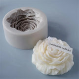 elvesmall Large Peony Silicone Candle Mold Homemade Aromatherapy Gypsum Handmade Soap Resin Epoxy Ice Quick Baking Mould Home Decor Gifts