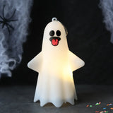 elvesmall 1PC Halloween LED Ghost Lights Party Ambience Decoration Halloween Home Decoration Supply Props