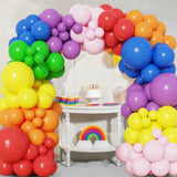 elvesmall Multicolor Rainbow Balloon Garland Arch Kit Wedding Decor Balloons Birthday Party Baptism Girl Unicorn Baby Shower Globos Baloon