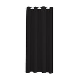 elvesmall Blackout Door Curtains Panel Solid Thermal Insulated Curtains Eyelet Living Room Decor Window Drapes Bedroom Divider Ring Top