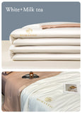 elvesmall  Summer Quilt Simple Luxury Modal comforter Thin Bed Cover Bedding double-sided Quilt single bed  high quality