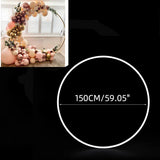 elvesmall Balloon Garland Round Balloon Stand Arch Baby Shower Kids Birthday Party Decorations Ballon Wreath Frame Wedding Party Supplies