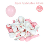 elvesmall Transparent Balloon Letter Box Baby Shower Decoration Birthday Wedding Custom Name Balloon Box 1st Birthday Party Decorations