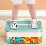 elvesmall Children Toy Storage Box Transparent Lego Toy Sorter Building Block Container Jigsaw Puzzle Lego Storage Case Kid Home Organizer