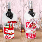 elvesmall Christmas Wine Bottle Cover Merry Christmas Decorations For Home  Cristmas Ornament Xmas Navidad Gifts New Year
