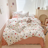 elvesmall Duvet Cover 220x240 Bed Sheet Set Quilt Bedding Set Sheet Double Bed Duvet Cover Bed Sheet Bedding Set King Size Single Bed Set