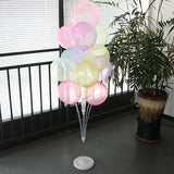 elvesmall 2set 132cm Birthday Balloons Air Balls Stand Balloon Holder Column Birthday Party Decor Kids Adult Holder Ballons Accessories