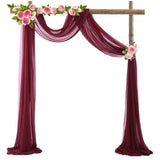elvesmall Wedding Decoration Twinkle Chiffon Outdoor Lawn Wedding Decoration Ceremony Decoration Birthday Party Christmas Halloween Easter