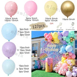elvesmall  Retro Green Balloon Garland Arch Kit Wedding Birthday Balloons Decoration Party White Balloons For Baby Shower Decor Supplies