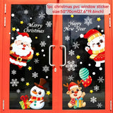 elvesmall Christmas Window Stick Cristmas Ornament Merry Christmas Decorations For Home Xmas Navidad Natal Gifts New Year