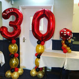 elvesmall 2/6/10pcs/lot 18cm Cube Foil Balloons Dice Foil Ballon Casino Theme Party Adult Birthday Decor Las Vegas Party Poker Theme Party
