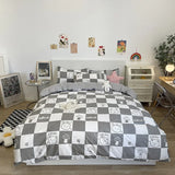 elvesmall  Sweetheart Bedding Set Fashion Tiger Single Double Queen Size Flat Sheet Quilt Duvet Cover Pillowcase Bed Linens Home Textile