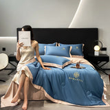 elvesmall  Summer Quilt Simple Luxury Modal comforter Thin Bed Cover Bedding double-sided Quilt single bed  high quality