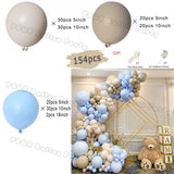 elvesmall  Doubled Cream Peach Boho Balloons Garland Wedding Engagement Decoration Balloon Rose Nude Ballon Arch Global Birthday Decor