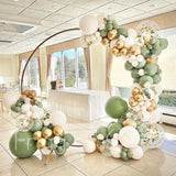 elvesmall  Avocado Green Macaron Balloon Garland Arch Wedding Birthday Party Decor Kids Birthday Wedding Supplies Latex Ballon Baby Shower