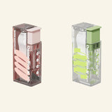 elvesmall Portable Floss Storage Box Auto Refillable Oral Hygiene Care Floss Pick Floss Dispenser Contains 10Pcs Floss