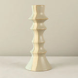 elvesmall Ceramic Candle Holder Scandi Decoration Candle Holder Porcelain Candlestick for Wedding Centerpieces for Tables Mix Color