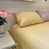 elvesmall Pastel Pillowcase With Ties Bedding Set