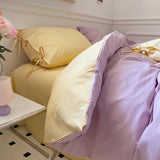 elvesmall Pastel Pillowcase With Ties Bedding Set