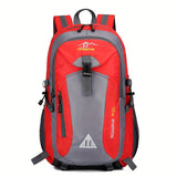 Unisex OutdoorPro Backpack - Durable & Stylish, Water Bottle Ready, Lightweight Zipper Design for Casual Hiking & Camping Adventures