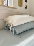 elvesmall Pastel Pillowcase With Ties Bedding Set