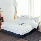 elvesmall White Washed Cotton Bedding Set