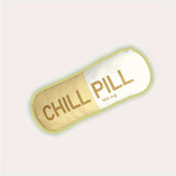 Chill Pill Pillow - Decorative Chill Pillows For Preppy Room Decor - Funny Cushions, Seat Cushions, Footrests, Birthday Gifts For Teacher, Doctor, Nurse, Lawyer Student, Best Friend, Sister
