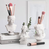 elvesmall Ancient Bust Ceramic Vase
