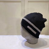 Winter hats for men designer beanie bonnet knitted skull cap casual autumn outdoor travel warm plaid designer hat designers women famous gorra black grey fa47