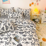 elvesmall Butterflies Bedding Set