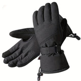 Waterproof Ski Gloves, Winter Warm Snowboard Snowmobile Cold Weather Gloves