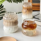 elvesmall Cold Coffee Retro Glass Cup