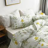 elvesmall Village Flowers Bedding Set