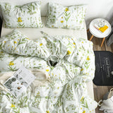 elvesmall Village Flowers Bedding Set