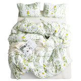 elvesmall Village Flowers Bedding Set