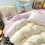 elvesmall Cotton Candy Pastel Gradients Bedding Set