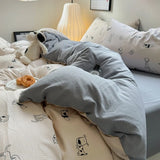 elvesmall Little Puppy Print Bedding Set
