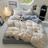 elvesmall Little Puppy Print Bedding Set