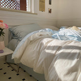 elvesmall Pastel Pillowcase With Ties Bedding Set